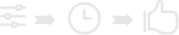 Time saving icon